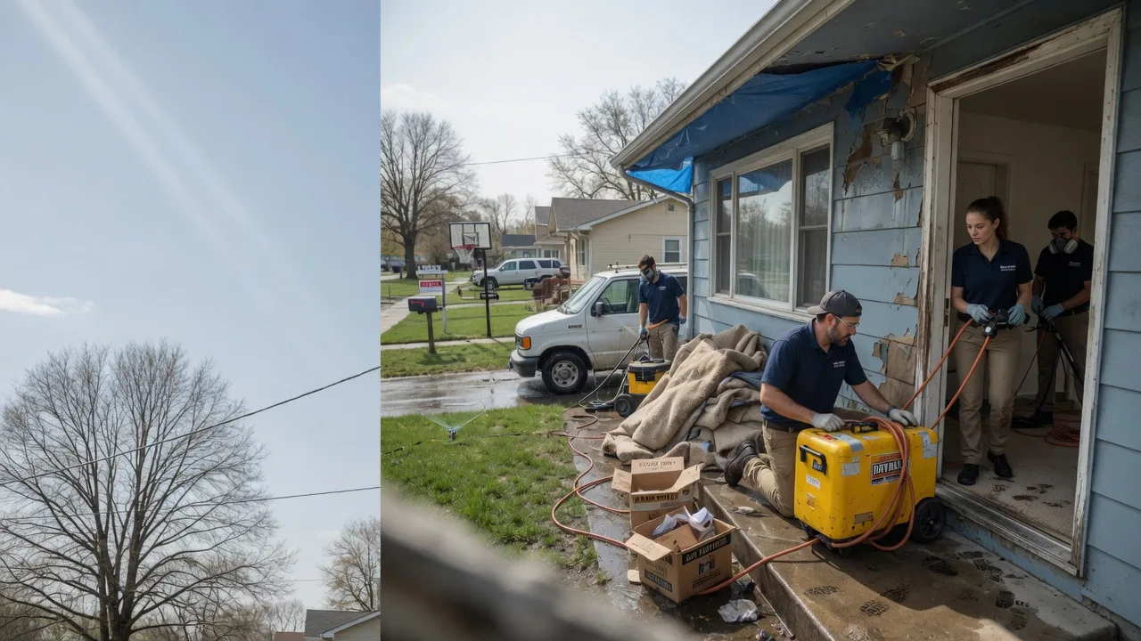 Basement Flood Cleanup in Cabot, PA near me